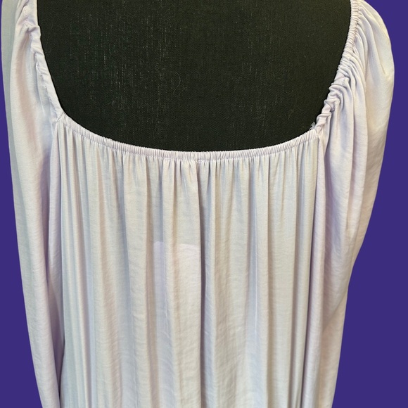 Intimately Free People Another Round Women's Sz S Lavender Square Neck Bodysuit - Picture 4 of 12